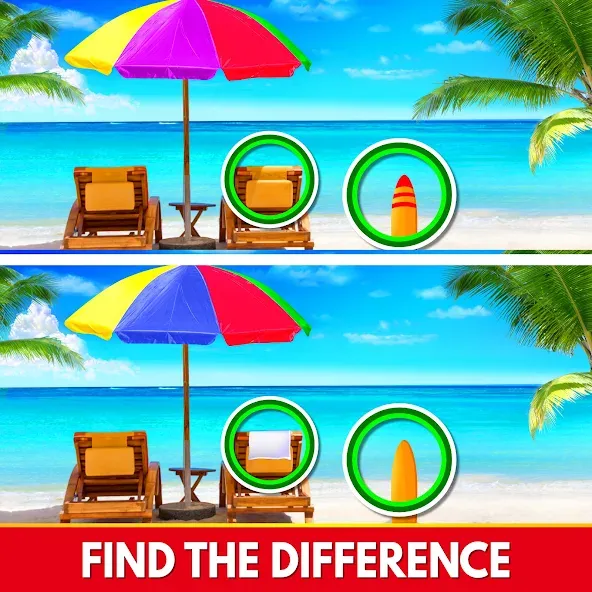 Find The Differences - Spot it — скриншот 1
