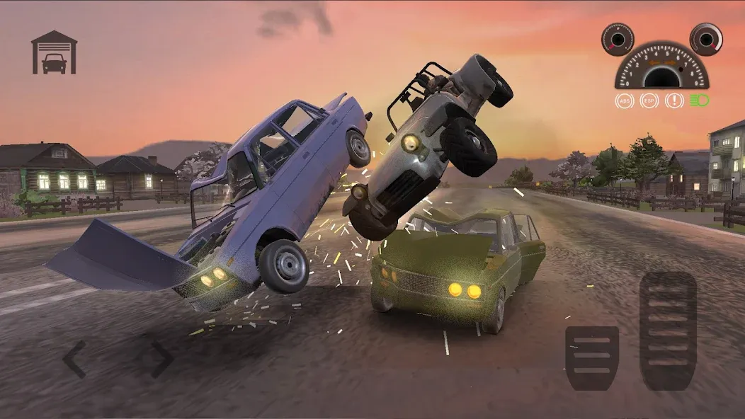 Car Crash Racing - Russia — скриншот 1 Car Crash Racing - Russia — скриншот 1