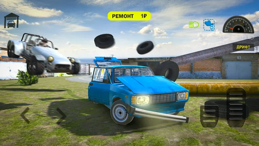 Car Crash Racing - Russia — скриншот 4 Car Crash Racing - Russia — скриншот 4