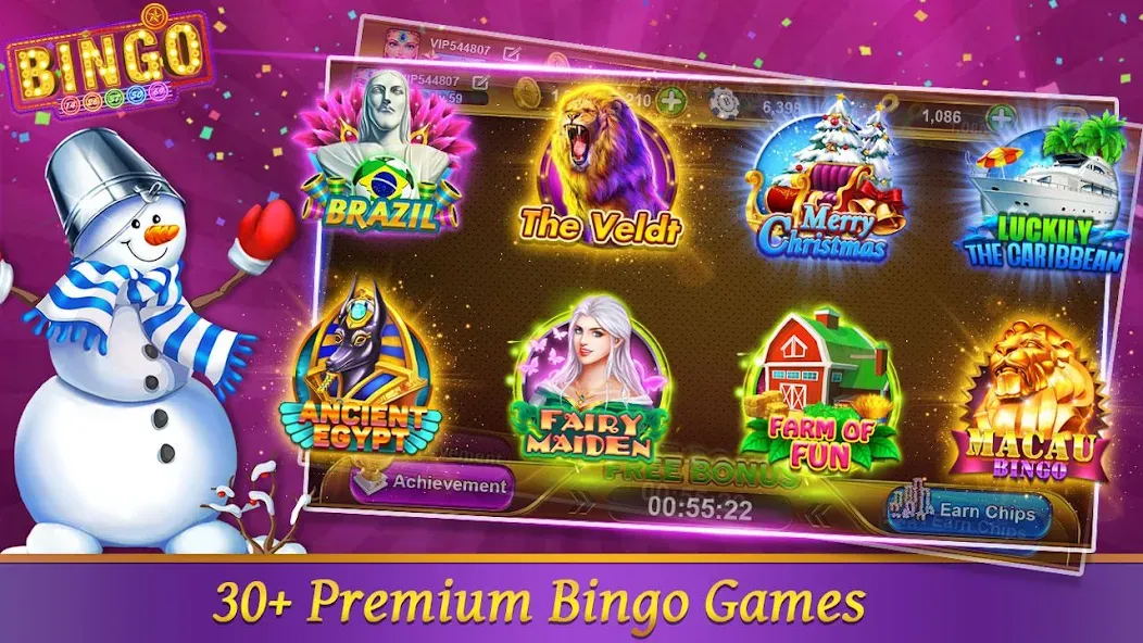 Bingo Happy HD - Bingo Games — скриншот 1