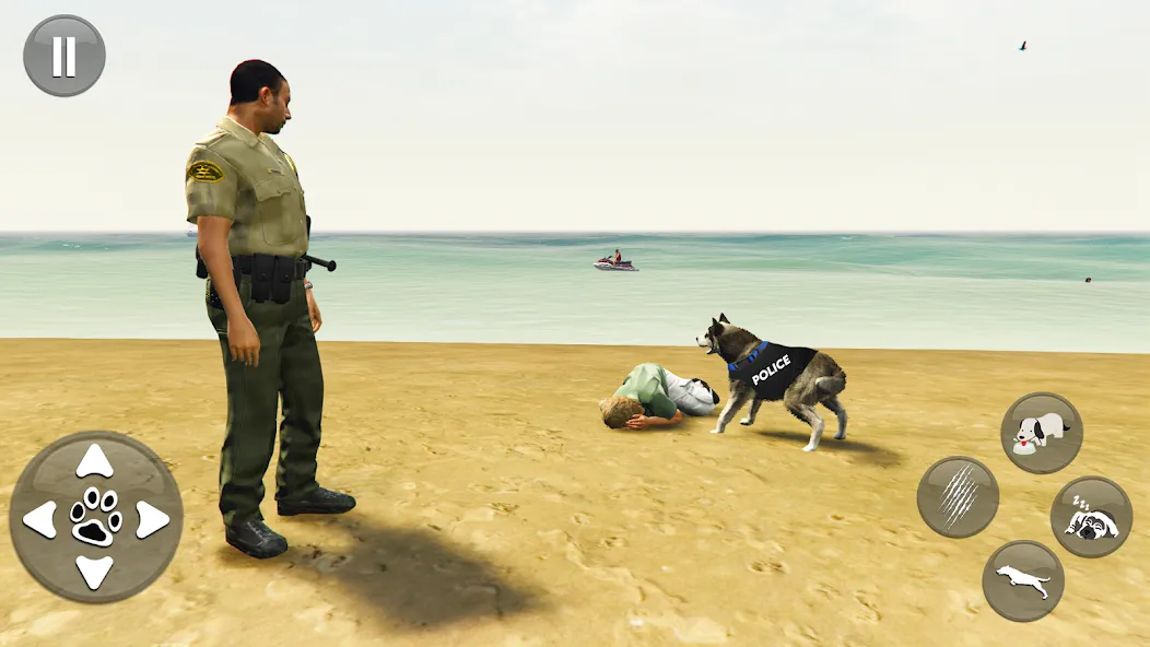 Toby Police Dog Sim: Dogs Game — скриншот 3
