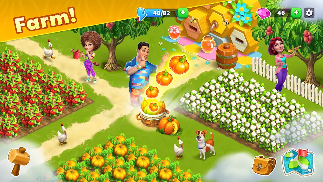 Bermuda Adventures Farm Island — скриншот 1