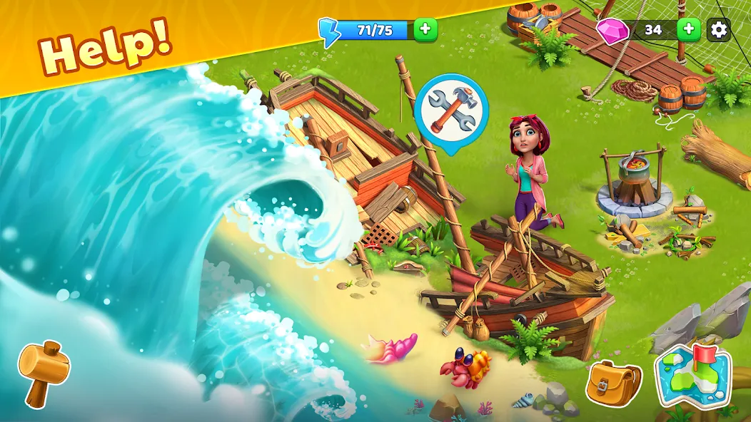 Bermuda Adventures Farm Island — скриншот 2