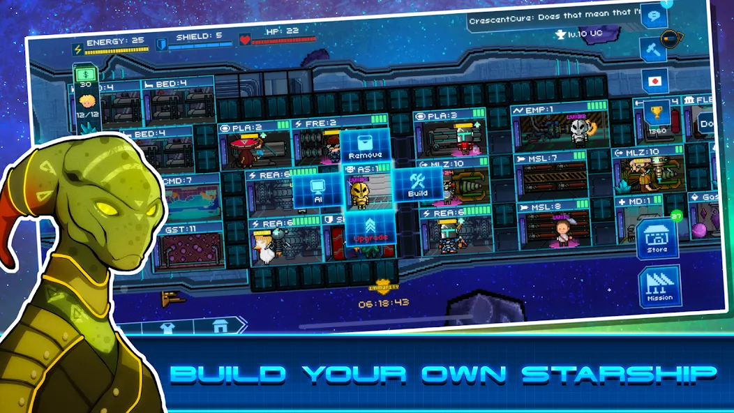 Pixel Starships — скриншот 1