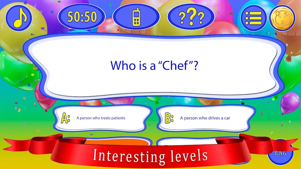 Kids Quiz Games: Millionaire — скриншот 3