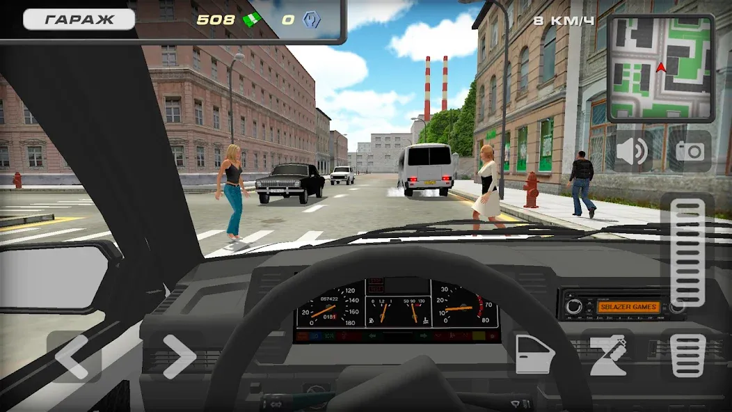 Lada 2109 Russian Car Driver — скриншот 4