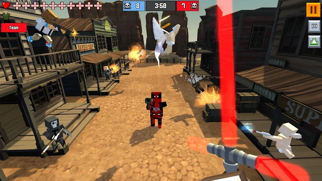 Pixel Fury Classic FPS Shooter — скриншот 1
