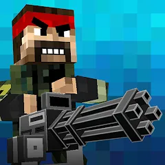 Скачать Pixel Fury Classic FPS Shooter MOD на телефон — Много денег и всё оружие разблокировано