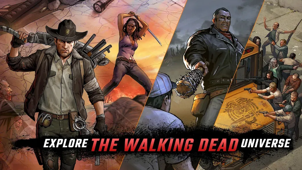 Walking Dead: Road to Survival — скриншот 1 Walking Dead: Road to Survival — скриншот 1