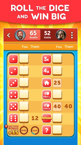 YAHTZEE With Buddies Dice Game — скриншот 1