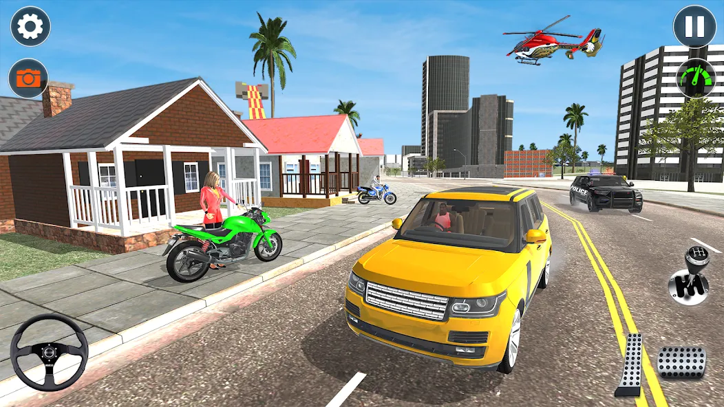 Indian Car Simulator: Car Game — скриншот 1 Indian Car Simulator: Car Game — скриншот 1