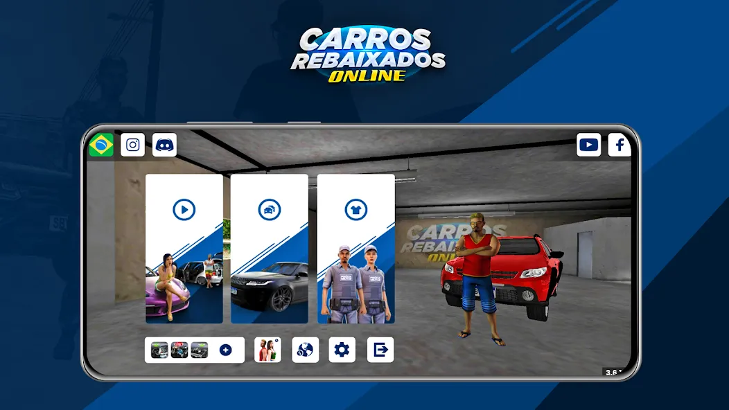 Carros Rebaixados Online — скриншот 1