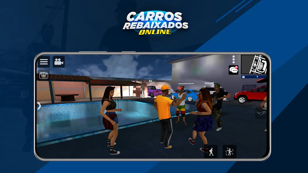Carros Rebaixados Online — скриншот 3