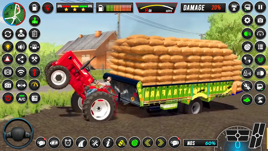 Indian Tractor Simulator Games — скриншот 2