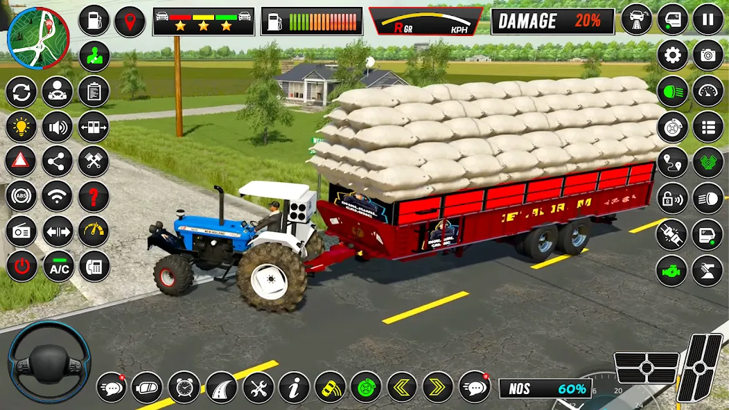 Indian Tractor Simulator Games — скриншот 3