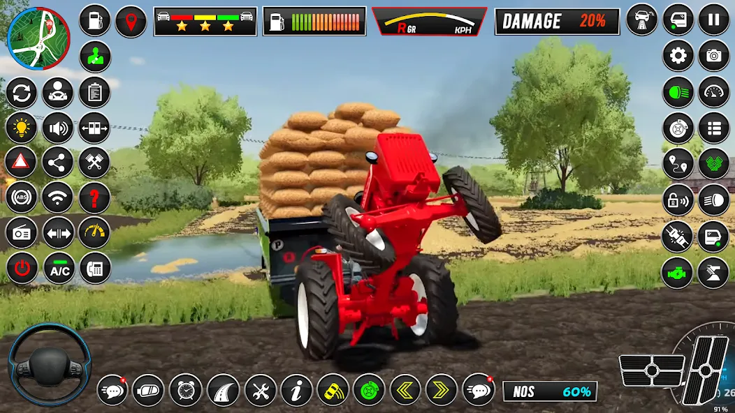 Indian Tractor Simulator Games — скриншот 4