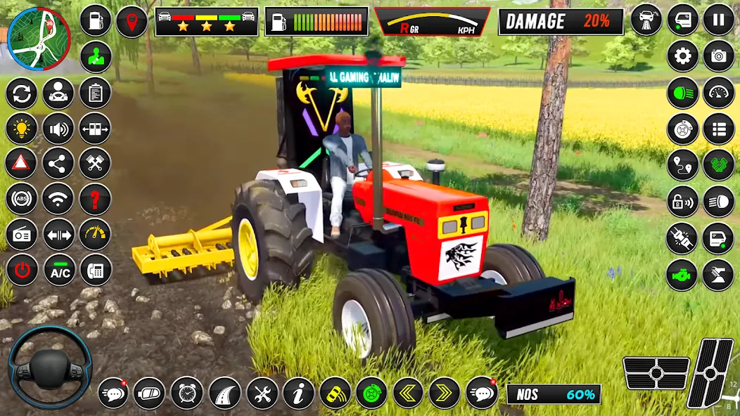 Indian Tractor Simulator Games — скриншот 5