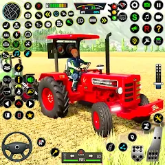 Indian Tractor Simulator Games — MOD APK Много денег