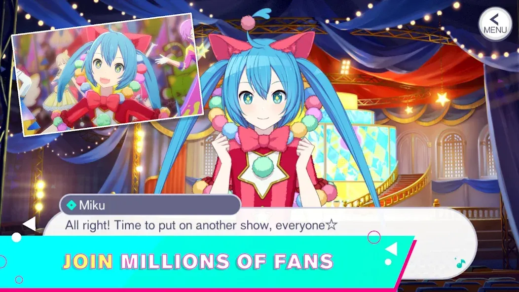 HATSUNE MIKU: COLORFUL STAGE! — скриншот 5
