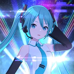 Скачать HATSUNE MIKU: COLORFUL STAGE! MOD на Андроид — Много кристаллов