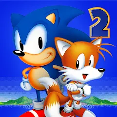 Взломанная Sonic The Hedgehog 2 Classic — Много колец