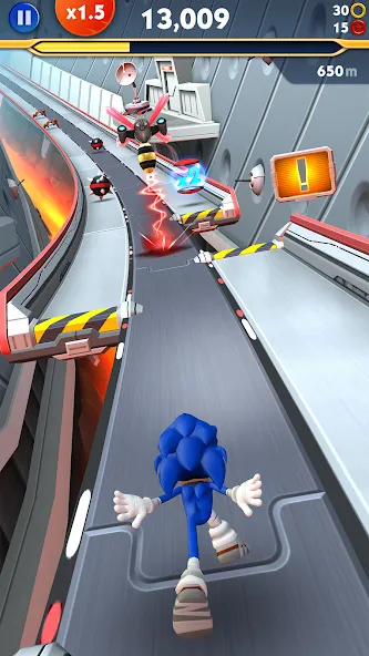 Sonic Dash 2: Sonic Boom Run — скриншот 3 Sonic Dash 2: Sonic Boom Run — скриншот 3