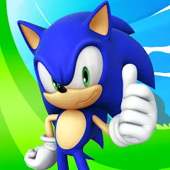 Sonic Dash - Endless Running — Модификация Много денег и бесконечные кольца