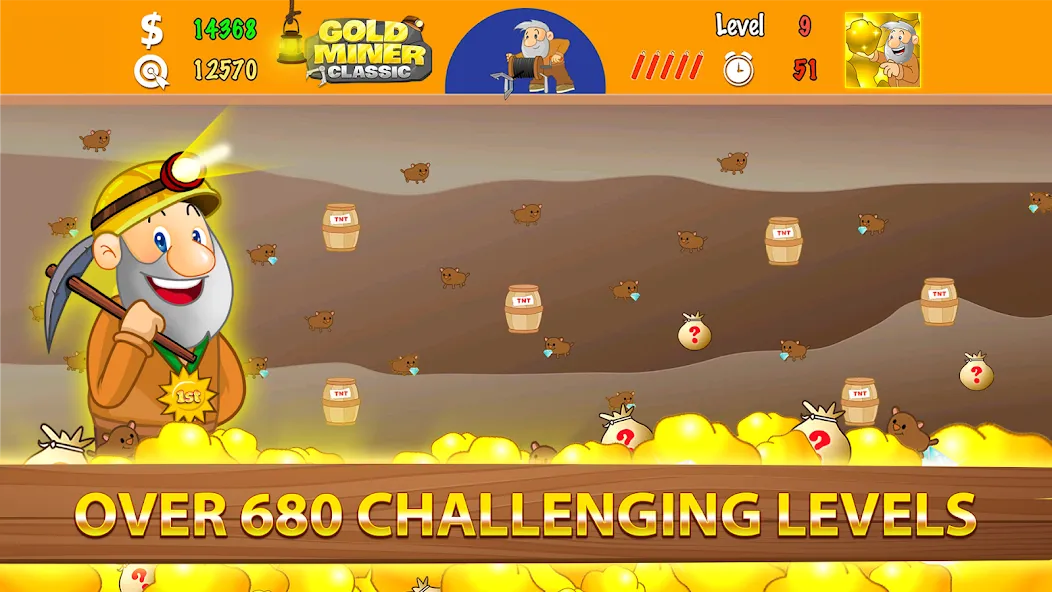 Gold Miner Classic: Gold Rush — скриншот 3