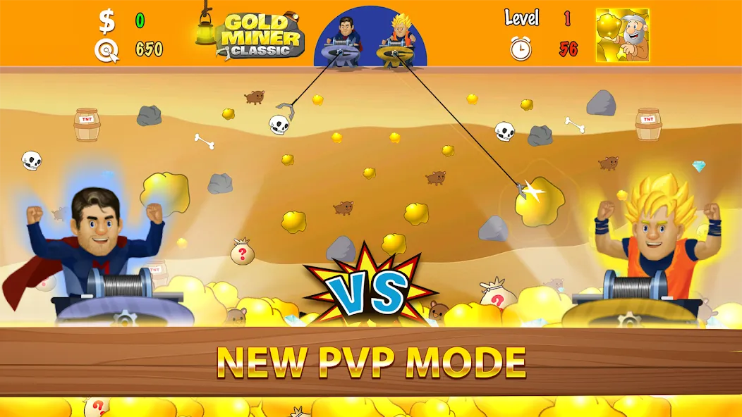 Gold Miner Classic: Gold Rush — скриншот 4