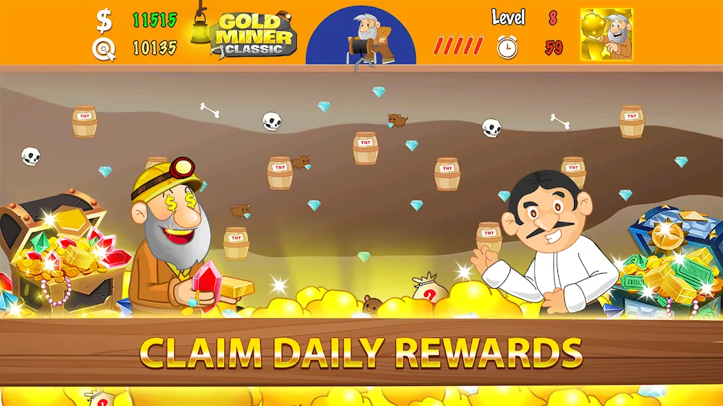 Gold Miner Classic: Gold Rush — скриншот 5
