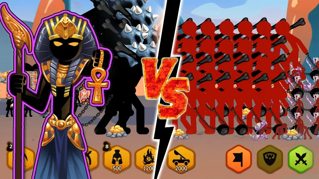 Stickman Battle 2: Empires War — скриншот 3 Stickman Battle 2: Empires War — скриншот 3