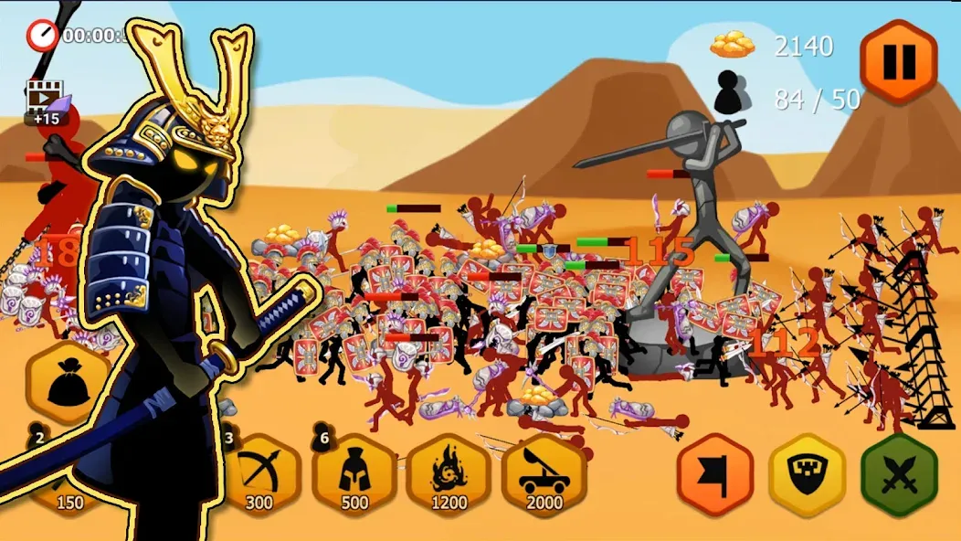 Stickman Battle 2: Empires War — скриншот 4 Stickman Battle 2: Empires War — скриншот 4