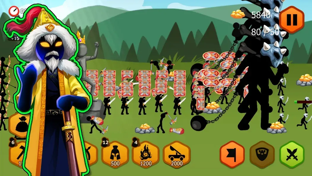 Stickman Battle 2: Empires War — скриншот 5