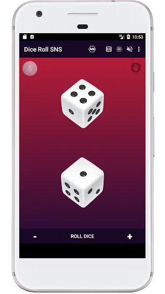 Dice Roll SNS — скриншот 1 Dice Roll SNS — скриншот 1