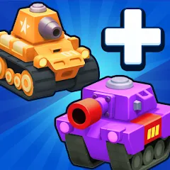 Merge Tanks - Battle Game — Версия Много денег