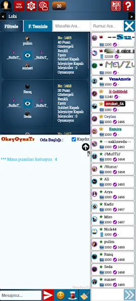 SevgiOkey.Com - Okey Oyna — скриншот 1