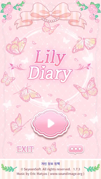 Lily Diary : Dress Up Game — скриншот 1
