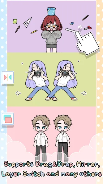 Pastel Friends : Dress Up Game — скриншот 3