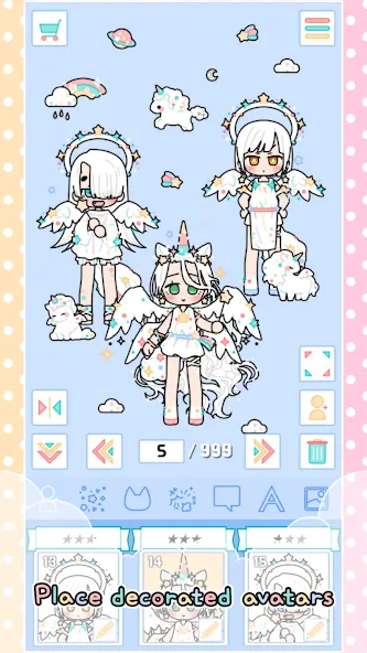 Pastel Friends : Dress Up Game — скриншот 4