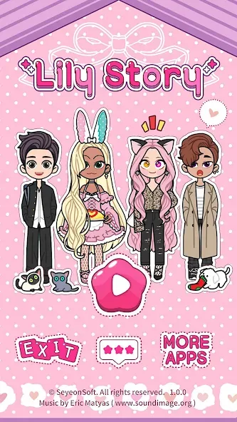 Lily Story : Dress Up Game — скриншот 1 Lily Story : Dress Up Game — скриншот 1