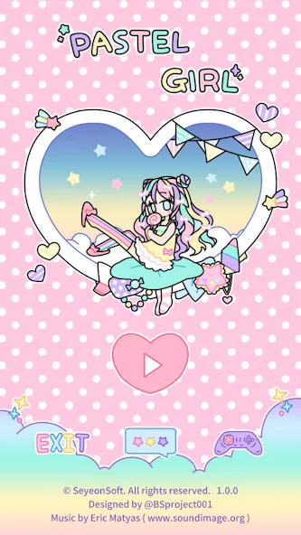 Pastel Girl : Dress Up Game — скриншот 1