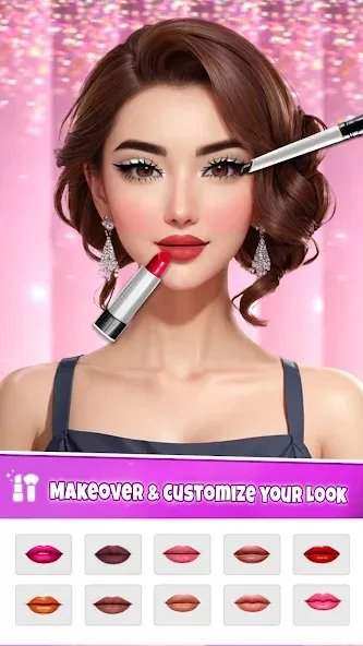 Fashion Artist: Makeup Game — скриншот 1