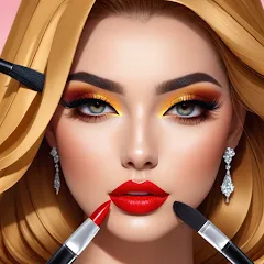 Fashion Artist: Makeup Game — MOD APK Много денег и всё разблокировано