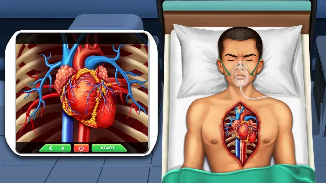 Surgery Simulator Doctor Game — скриншот 3 Surgery Simulator Doctor Game — скриншот 3