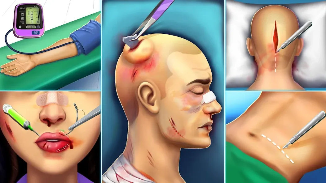 Surgery Simulator Doctor Game — скриншот 4 Surgery Simulator Doctor Game — скриншот 4