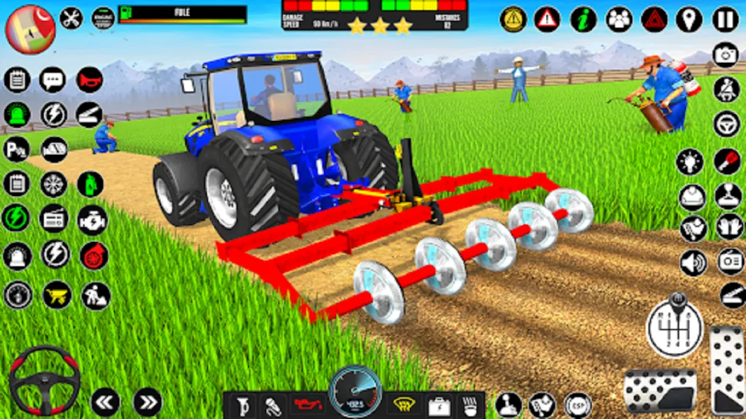 Indian Tractor Driving Game 3D — скриншот 2 Indian Tractor Driving Game 3D — скриншот 2