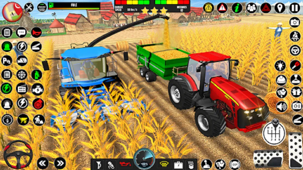 Indian Tractor Driving Game 3D — скриншот 3 Indian Tractor Driving Game 3D — скриншот 3