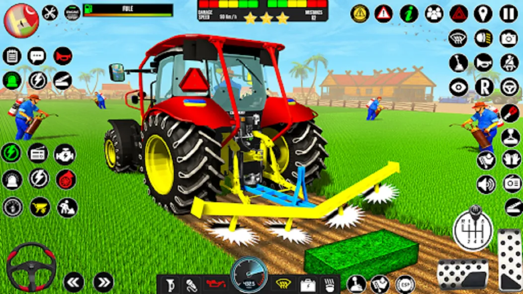 Indian Tractor Driving Game 3D — скриншот 5