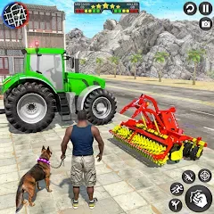 Indian Tractor Driving Game 3D MOD на телефон — Много денег