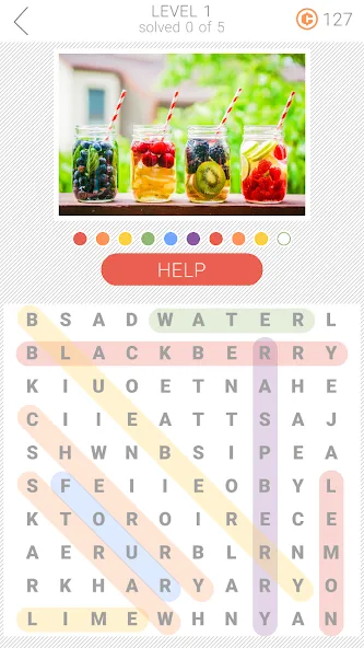10x10 Word Search — скриншот 1